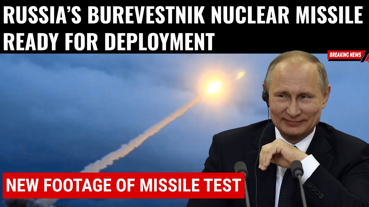Russia Reveals SECRET TEST Video Of Burevestnik Nuclear Cruise Missile ...