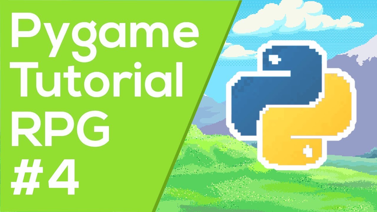 Pygame Images with Sprite Sheet - Pygame RPG Tutorial #4