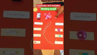 conductor and insulator working model #tips #creativity #workingmodel #model