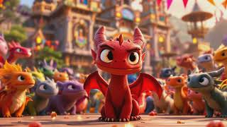 The Little Dragon Who Couldn’t Breathe Fire 🐉 | Inspiring Kids' Story About Courage & Strength!