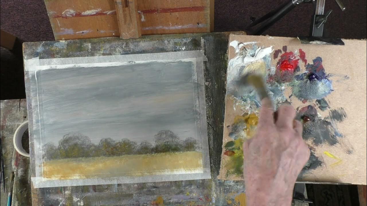 "Painting marsh grass" Oil YouTube