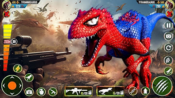 Trex Dinosaur Shooting Game | Best Dino Hunter Game 3D | Dinosaur Game – Android Gameplay