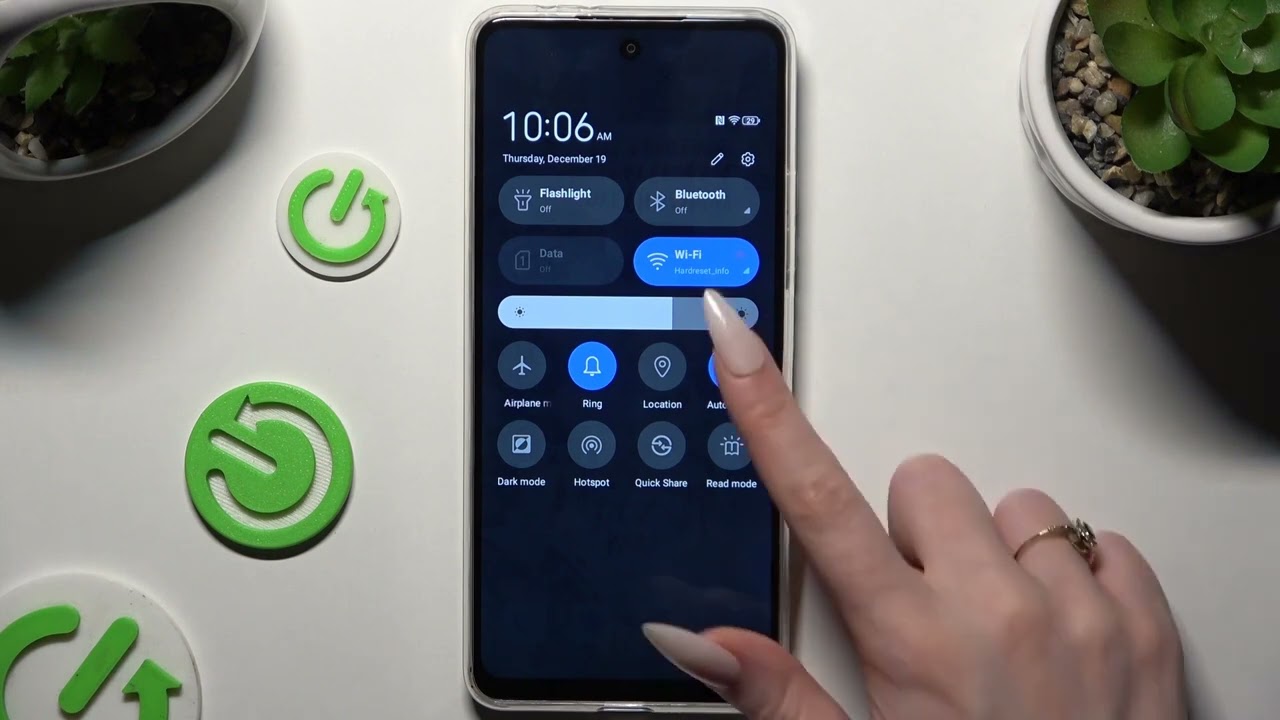 Comment activer ou désactiver la rotation automatique sur ZTE Nubia Music