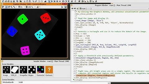 HDevelop Tutorial 02: Variables – MVTec HALCON