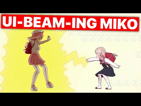 Loli Ui Blasts Miko With Ui-Beam (Shigure Ui & Sakura Miko / Hololive) [Eng Subs]