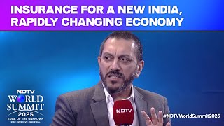 NDTV World Summit 2025 | Insurance For A New India