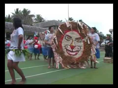 Titikaveka College Lion Dance Performance - YouTube Wendy Evans