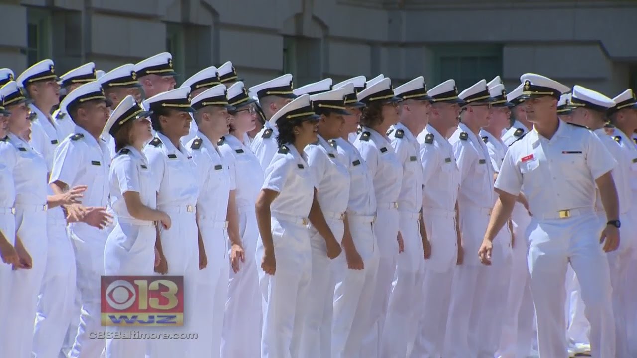 Naval Academy Class Of 2021 Arrives For Induction Day