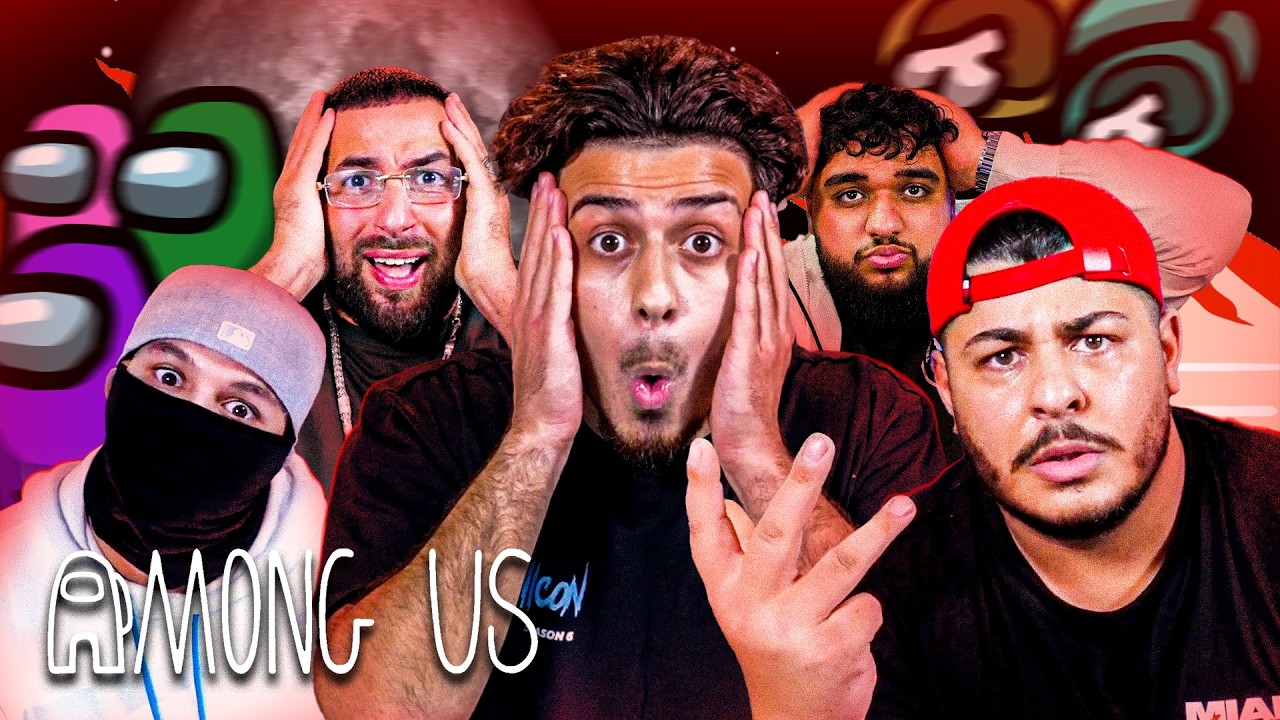 ICON 6 KÜNSTLER IST DER KRASSESTE IMPOSTER 🚨 Among Us mit Baci, Accaoui, Randale & Lezzart
