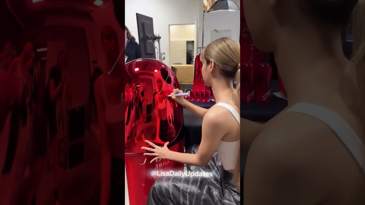 LISA x SHISEIDO Officially Signed Partnership