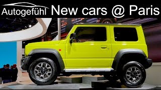 New Cars Upcoming 2019/2020 at Paris Motor Show Highlights Review 2018