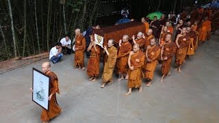 ภาพงานปลงสรีระสังขาร หลวงพ่อคำเขียน สุวณฺโณ ณ วัดภูเขาทอง วันที่ ๖ ก.ย.๒๕๕๗