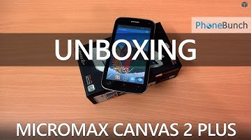 Micromax A110Q Canvas 2 Plus Unboxing