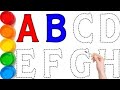 ABCDEFGH Coloring | Alphabet Learning for Toddlers