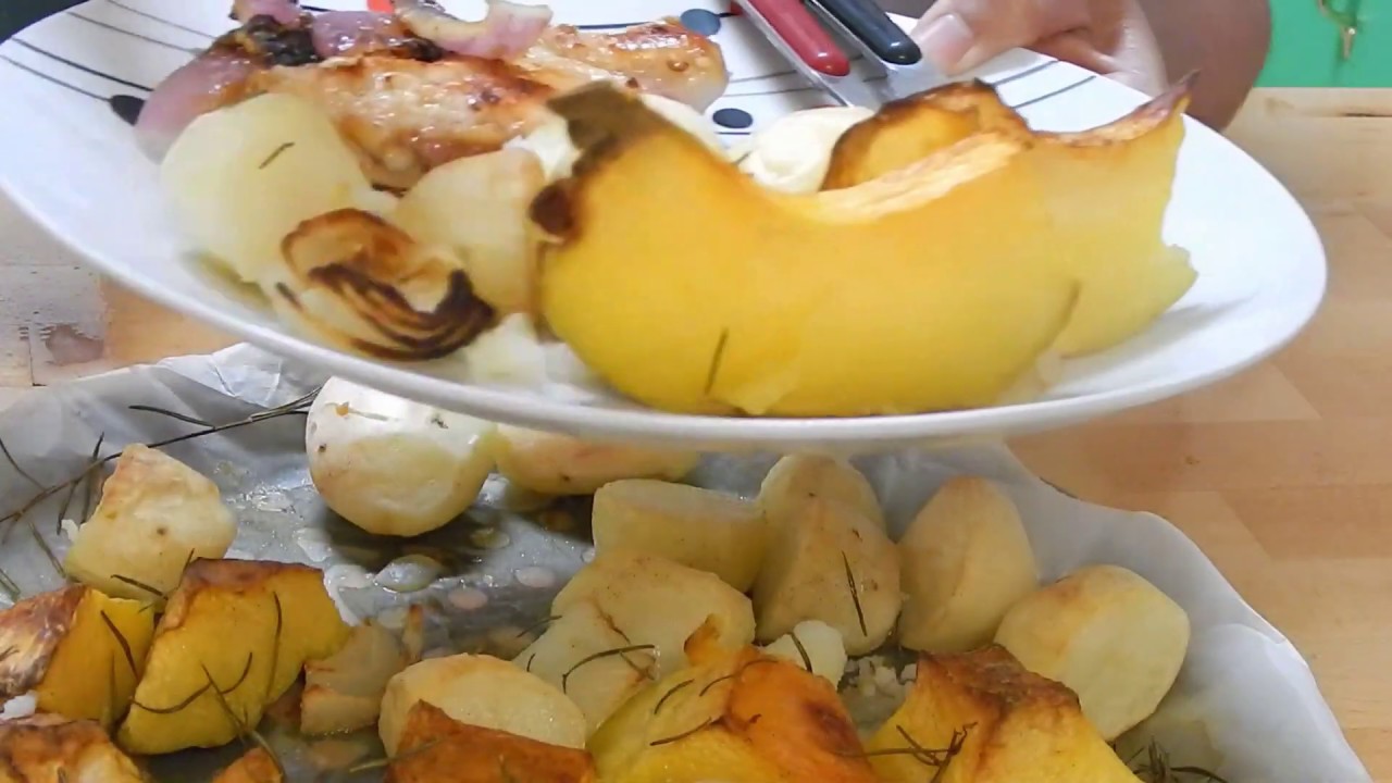 Roast Potato&pumpkin YouTube