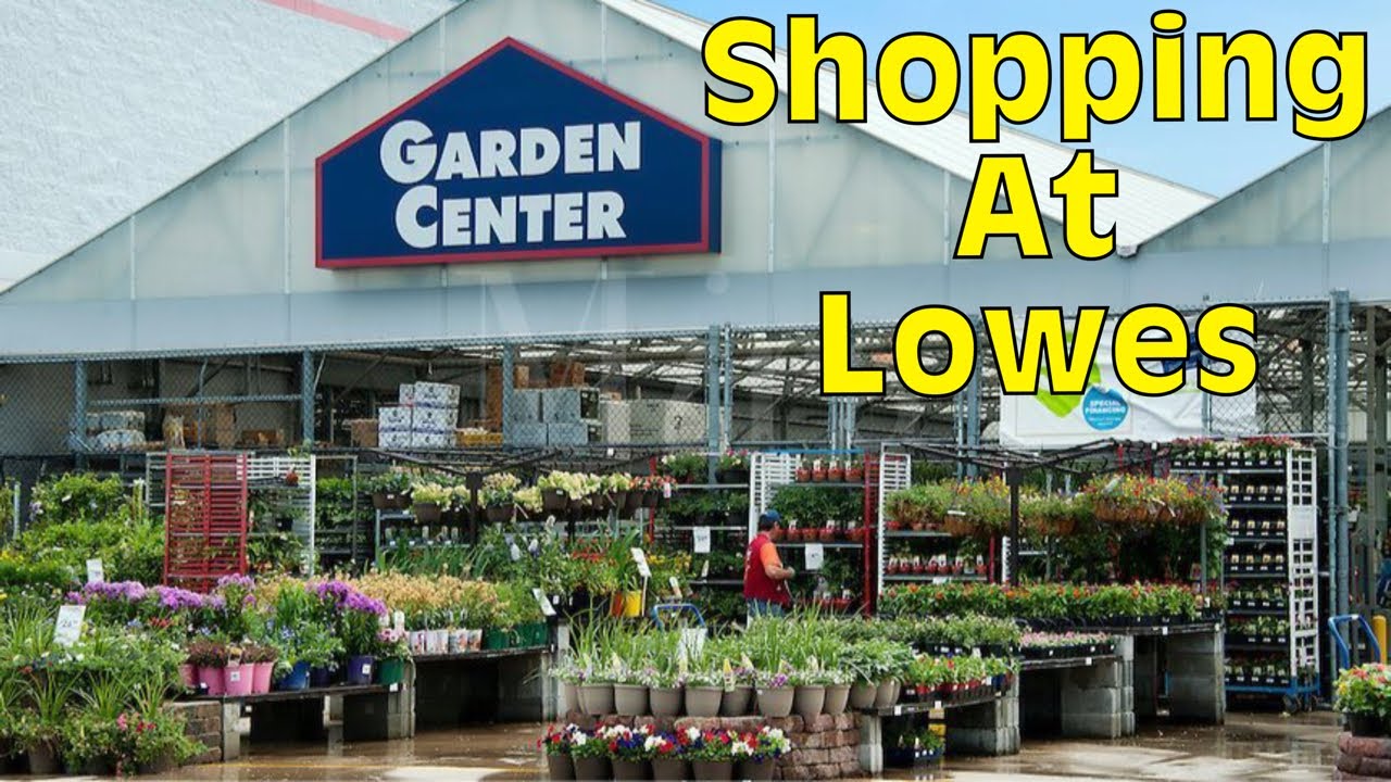 PLANT SHOPPING AT LOWES with me 2021 BIG BOX STORE PLANTS Fully