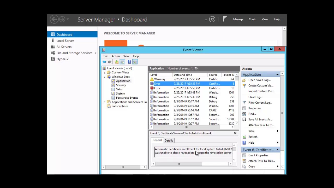Event Viewer Server 2012R2 Etechtraining YouTube event-viewer-server-2012r2-etechtraining-youtube