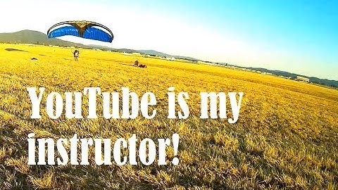 Zach tries to learn to fly from Youtube after buying his paramotor online.