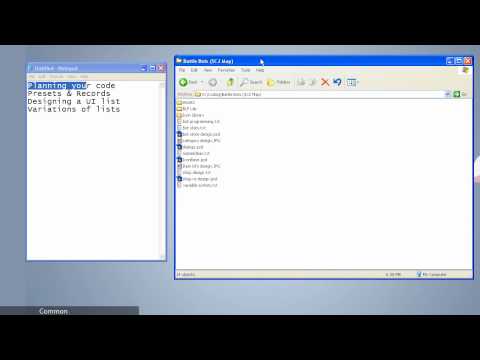 Galaxy Editor Tutorial - Scrolling List Box Tutorial - Part 1 - Planning (1/14)