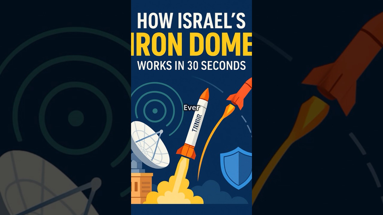 How Israel’s Iron Dome Works Explained under 30seconds