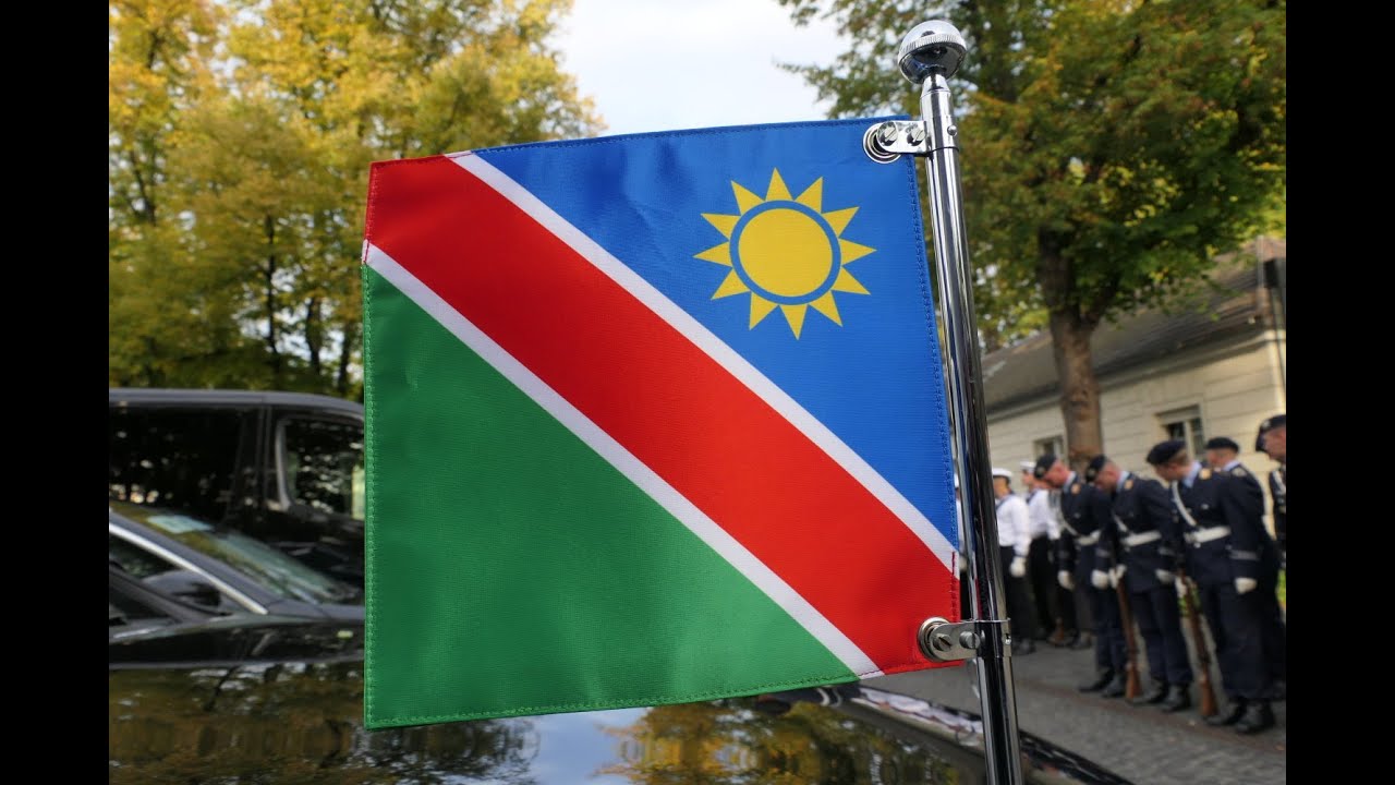 Nationalhymne Namibia 08.10.2024 Schloss Bellevue