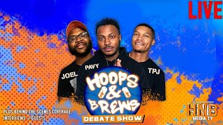 Hoops & Brews Ep. 322: NBA PLAYOFF REACTIONS KNICKS, NUGGETS, ROCKETS IN TROUBLE?   MORE