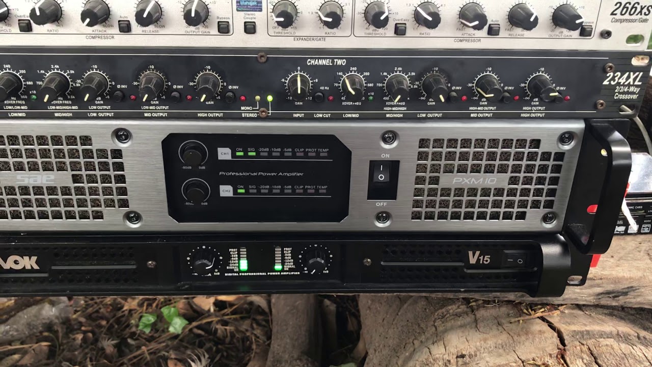 Vok v15 ขับเบส21” Pxm10 ขับกลางแหลม เสียงน่าฟังมากๆ