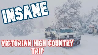 INSANE! Winter Victorian High Country Trip! HEAPS OF SNOW!