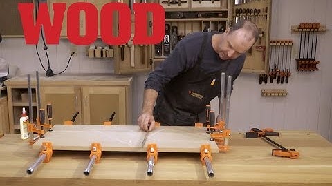 How To Glue Up Flat Panels - WOOD magazine