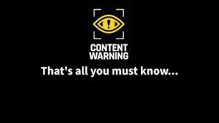 Content Warning With The Homie (My first horror game)
