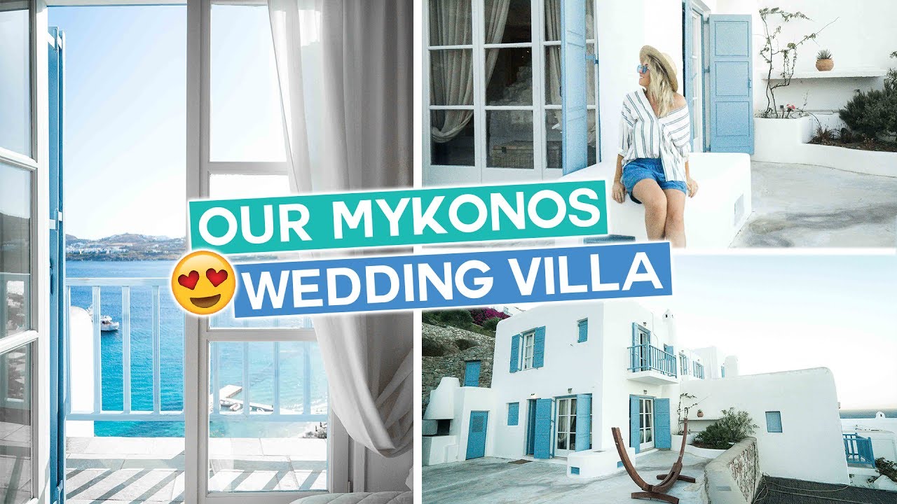 Our Greek Wedding Villa Room Tour