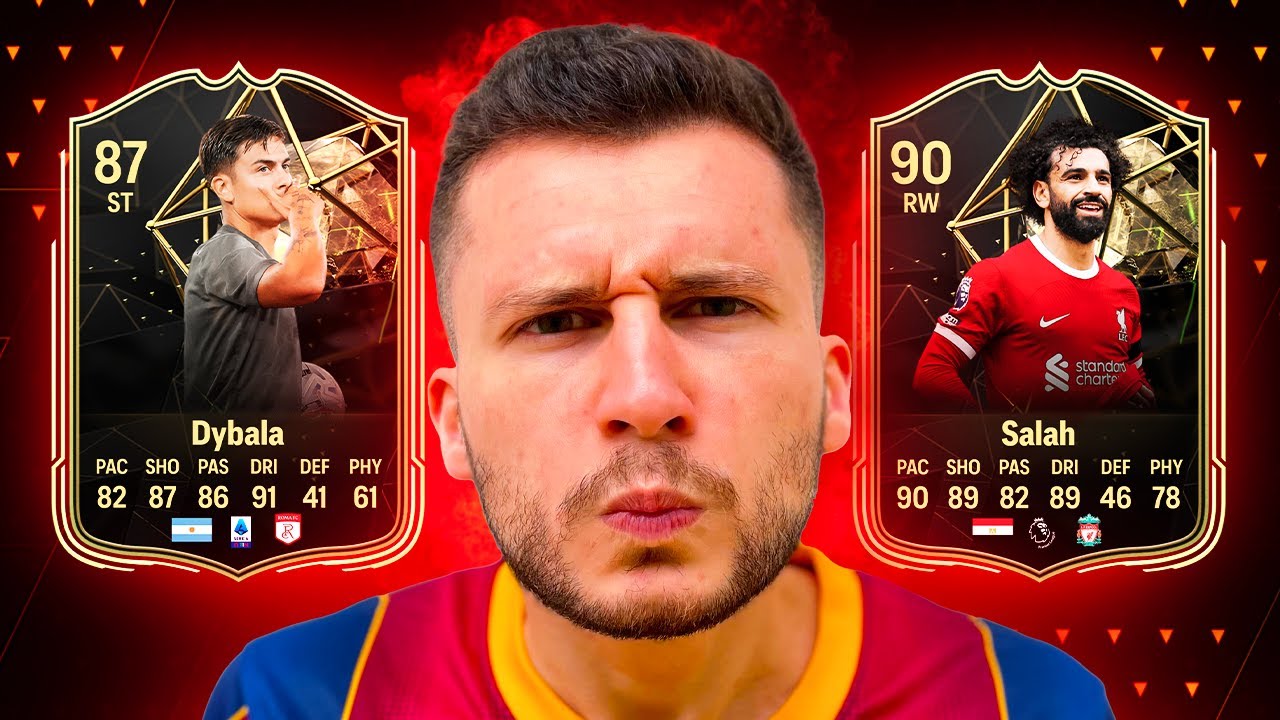 JOGUEI COM DYBALA E SALAH IF E TILTEI DEMAIS NO FINAL!!! SÓ PASSEI RAIVA! EAFC 24 - ULTIMATE TEAM