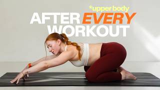 5 Min. Upper Body Stretch for Push Days (Cool Down)