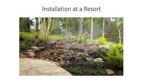 Hydrobreeze Automated Mosquito Misting System