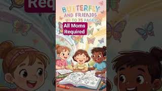 Kids Screen-Free Activity Book 🦋🎨 | 75 Fun Coloring Pages for Kids #activitypage #activitysheets