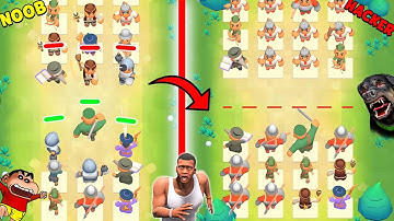 SHINCHAN AND FRANKLIN NOOB VS PRO VS HACKER MERGE BATTLE WITH CHOP | DREAM SQUAD OP