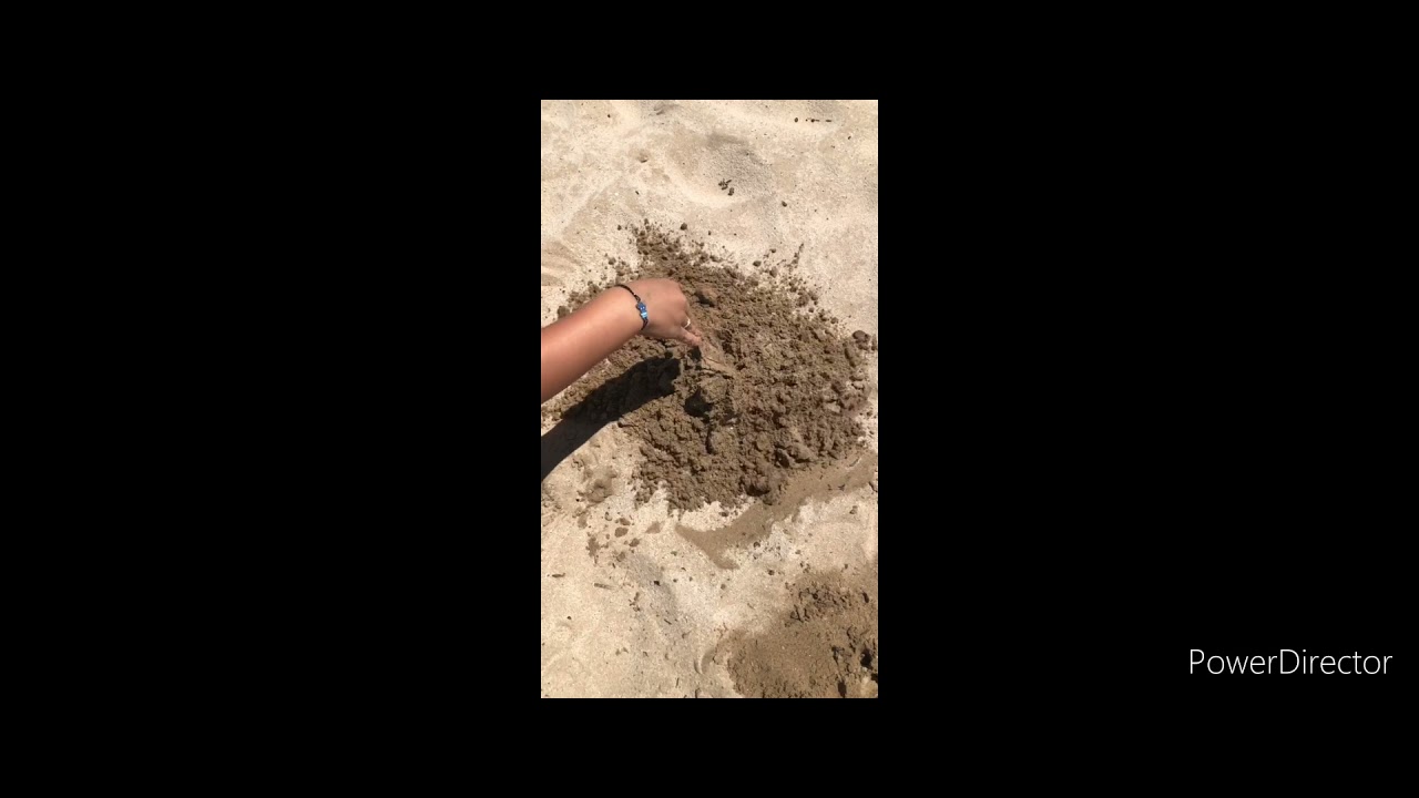 ASMR avec du sable (vidéo satisfaisante) YouTube