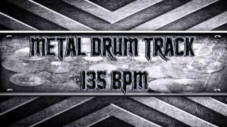 Metal Drum Track 135 BPM (HQ,HD) chords