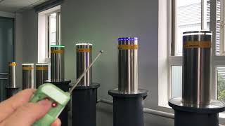 remote control automatic hydraulic rising bollard Wealth