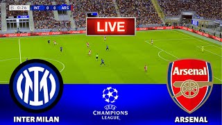 🔴LIVE | INTER MILAN vs ARSENAL - UEFA Champions League | PES 21 ...