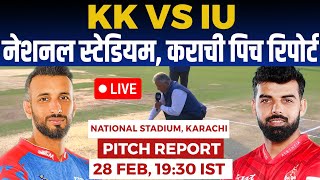 KAR vs ISL PSL PITCH Report, National Stadium Karachi Pitch Report, Karachi Pitch Report, PSL 2024