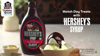 Hersheys Syrup | Chocolate Syrup with Vanilla Ice Cream