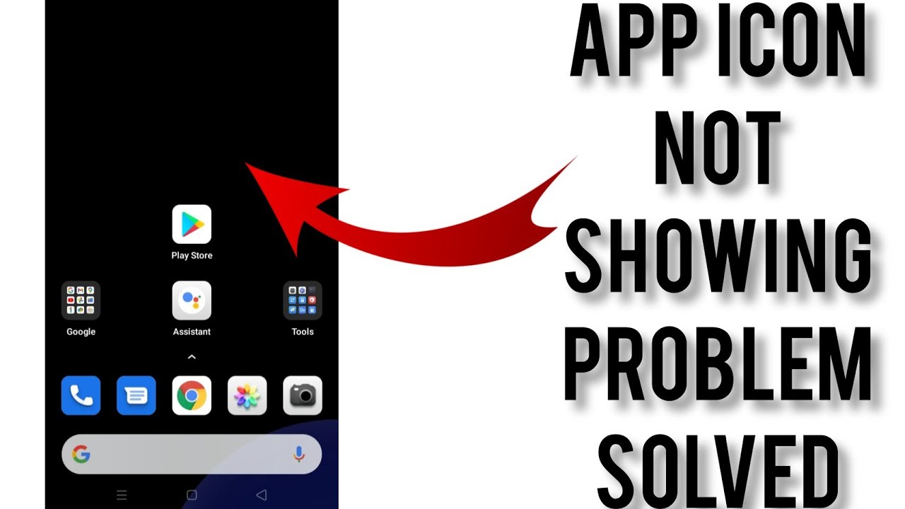 How To Solve App Icon Not Showing Problem In Realme| App Installed But ...