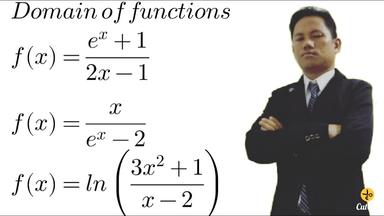 Find domain of functions | រកដែនកំណត់នៃអនុគមន៍