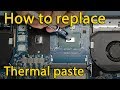 ASUS TUF FX504 disassembly and replace thermal paste