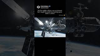 The First Satellite Collision Ever