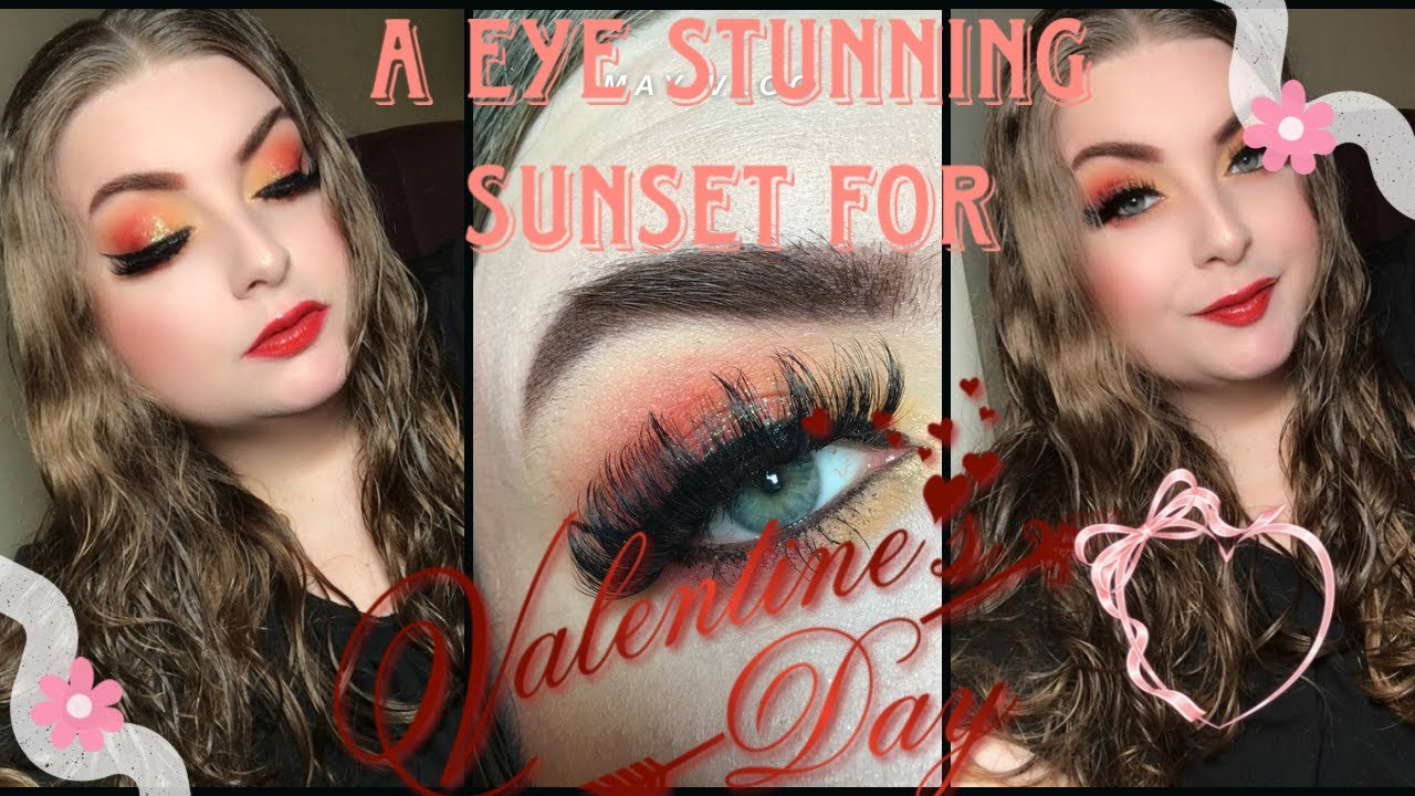 An Eye Stunning Sunset #valentinesday #makeuptutorial