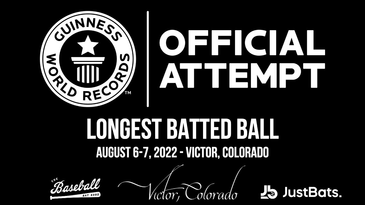 FARTHEST BALL EVER HIT (teaser) Guinness World Records™ Official