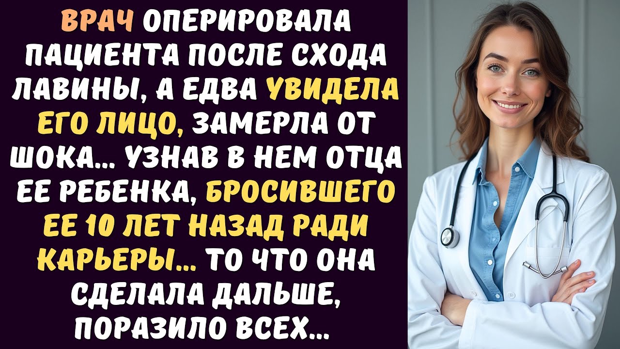 ВРАЧ оперировала пациента после схода лавины, а едва увидела его ЛИЦО, замерла от шока, узнав в нем