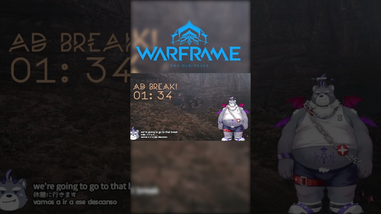 Warframe's New Story Quest Makes the PERFECT BRB Screen!